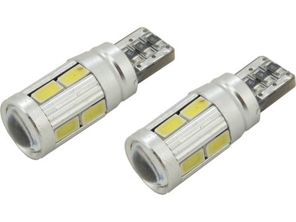 Žárovka 10 SMD LED 3chips 12V T10 CAN-BUS ready bílá 2ks