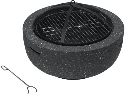 Ohniště LA PALMA šedé MgO