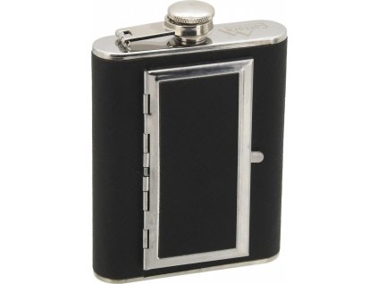 Lahev placatka 175ml s pouzdrem na doutníky