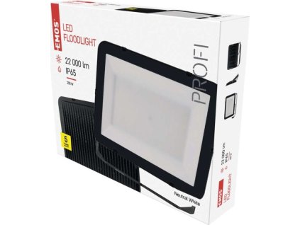 LED reflektor INOVO 200W, antracit,  neutrální bílá