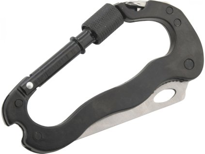 Multifunkční celokovová karabina 5v1