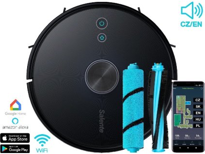 SALENTE L7, laserový robotický vysavač (stírání vodou a UVC dezinfekce)