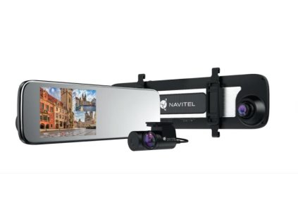 NAVITEL MR450 chytré zrcátko s GPS a přední i zadní kamerou