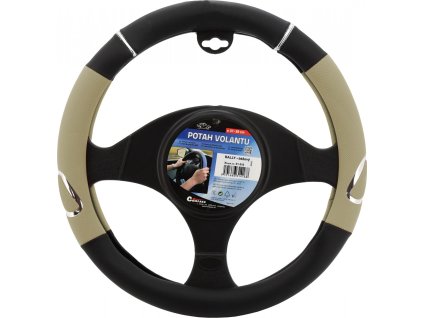 Potah volantu RALLY béžový