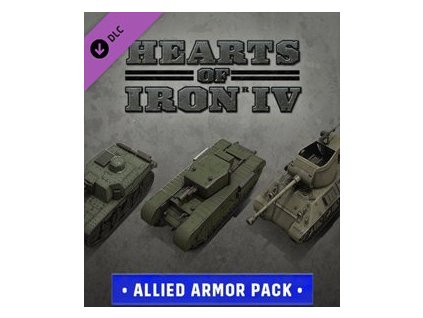 ESD Hearts of Iron IV Allied Armor Pack