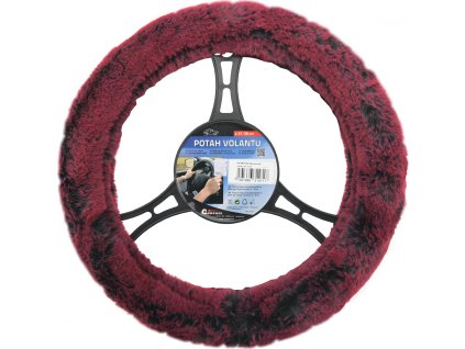 Potah volantu DENISA červený