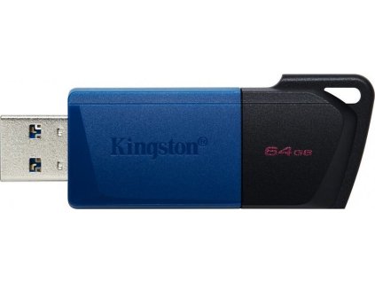 KINGSTON DataTraveler EXODIA M 64GB / USB 3.2 Gen1 / černá + modrá