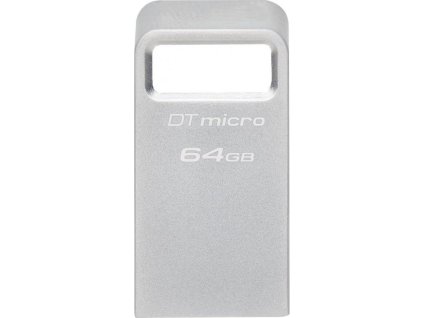 KINGSTON DataTraveler MICRO 64GB / USB 3.2 / kovové tělo