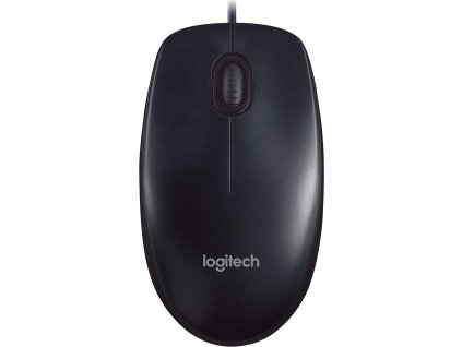 Logitech myš M90/ Drátová/ Optická/ 1000dpi/ USB/ černá