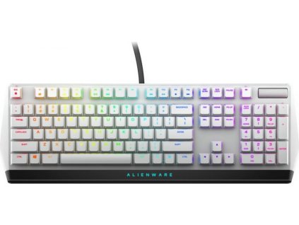 DELL klávesnice Alienware Low-profile RGB Mechanical Gaming Keyboard/  AW510K/ US/ Int./ mezinárodní/ Lunar Light