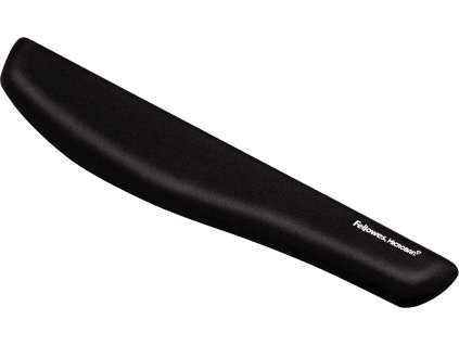Opěrka zápěstí ke klávesnici Fellowes PlushTouch černá