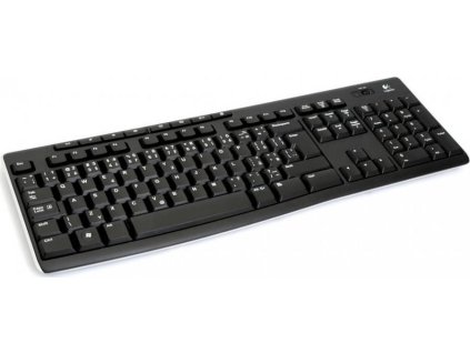 Logitech klávesnice K270/ Bezdrátová/ 2.4GHz/ USB přijímač/ CZ/ Černá