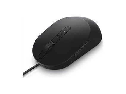 Dell MS3220/Kancelářská/Laserová/Pro praváky/3 200 DPI/Drátová USB/Černá