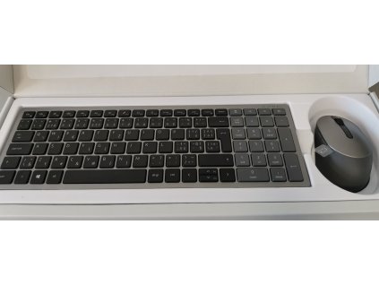 Dell Multi-Device Wireless Combo KM7120W CZ/SK - Titan Gray - SET bezdrátové klávesnice a myši