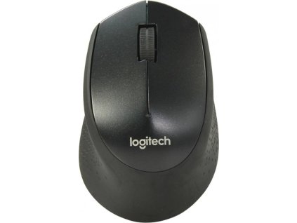 Logitech M330/Kancelářská/Optická/Pro praváky/1 000 DPI/Bezdrátová USB/Černá