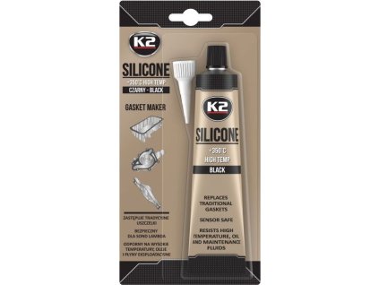 K2 Silikon pro utěsnění části motoru - černý 85g