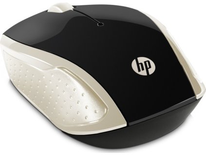 HP 200/Cestovní/Optická/1 000 DPI/Bezdrátová USB/Zlatá