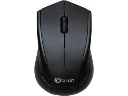 C-TECH WLM-07/Kancelářská/Optická/Bezdrátová USB/Černá