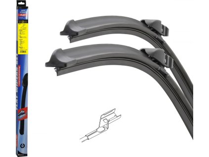 Stěrače FLAT SET (CUBE) 750+660mm