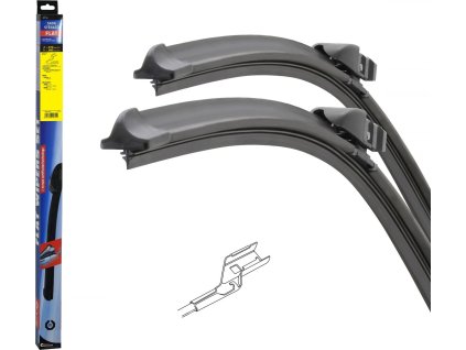 Stěrače FLAT SET (CUBE) 810+660mm