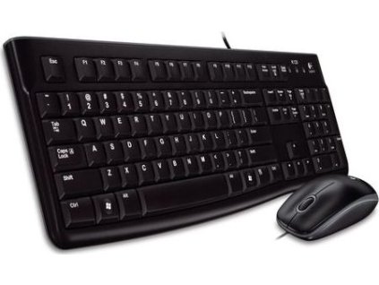 PROMO set Logitech Desktop MK120, drátový, USB, US