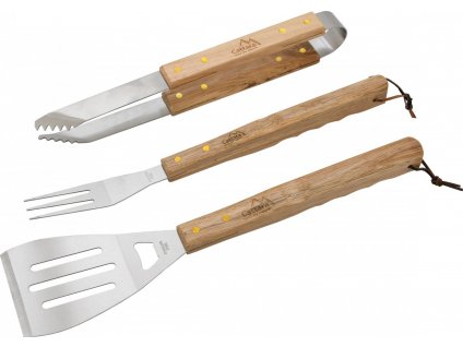 Grilovací nářadí WOOD sada 3ks