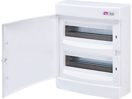 Solarmi rozvaděč ETI ECT24PO 24M na povrch, bílá, IP40