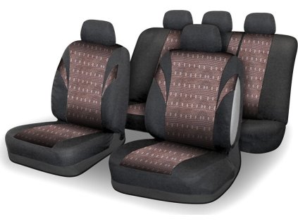 Potahy sedadel sada 9ks JACK I. AIRBAG