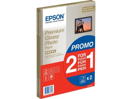 EPSON fotopapír C13S042169/ A4/ Premium Glossy Photo / 2x15ks