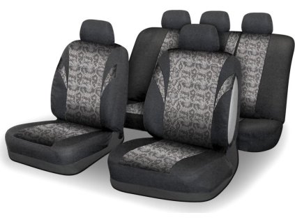 Potahy sedadel sada 9ks JACK III. AIRBAG