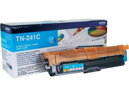 BROTHER tonerová kazeta TN-241C/ HL-3140, 3170/ 1400 stránek/ azurový