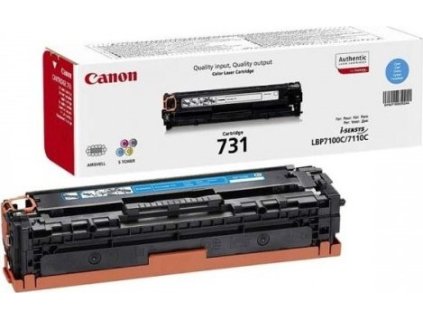 Canon originální toner CRG-731C/ LBP-7100/ 7110/ 1500 stran/ azurový