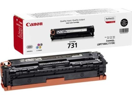 Canon originální toner CRG-731 BK/ LBP-7100/ 7110/ 1400 stran/ Černá