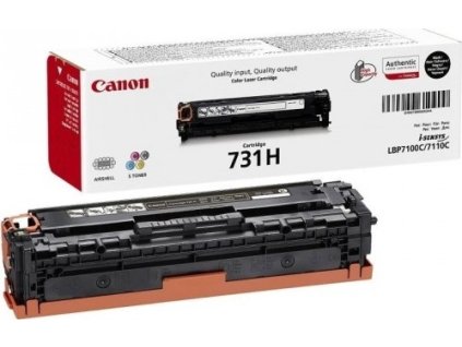 Canon originální toner CRG-731H/ LBP-7100/ 7110/ 2400 stran/ Černá