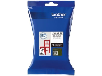 BROTHER inkoustová náplň LC-3619XLBK pro Brother MFCJ2330, 3530, 3930 / černá