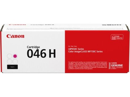 Canon originální toner CRG-046H M, purpurová
