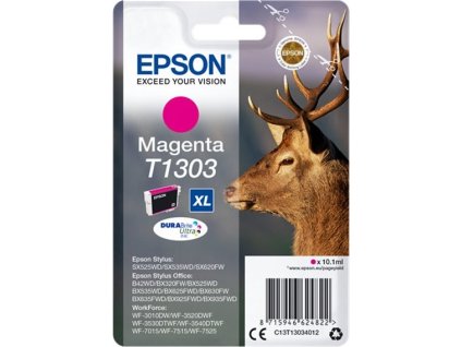 Epson inkoustová náplň/ T1303/ Singlepack DURABrite Ultra Ink/ XL Magena
