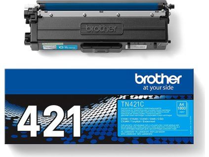 TN 421C Toner Carton Top s