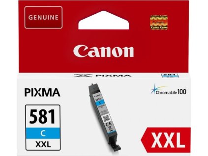 Canon inkoustová náplň CLI-581XXL/ azurová/ 11,7 ml