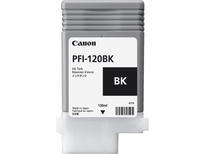 Canon inkoustová náplň PFI-120 Černá