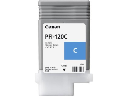 Canon inkoustová náplň PFI-120 azurová
