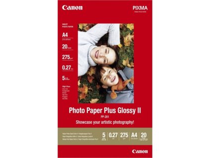 Canon PP-201, A4 fotopapír lesklý, 20ks, 275g/m