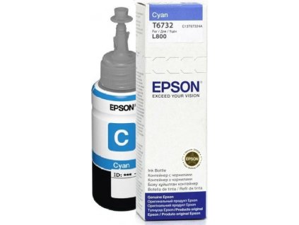 Epson inkoustová náplň/ C13T67324A/ FOTO L800/ 70ml/ Modrá