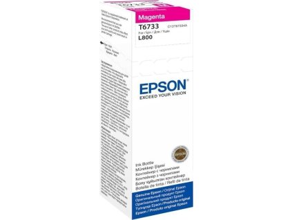 Epson inkoustová náplň/ C13T67334A/ FOTO L800/ 70ml/ Magenta