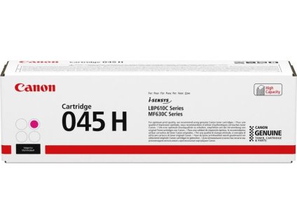 Canon originální toner CRG-045H M, purpurová, 2200 stran