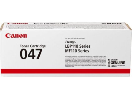 Canon originální toner CRG-047 Bk (černý,1600str) 2164C002, Canon i-SENSYS LBP112, i-SENSYS LBP113w, i-SENSYS MF112