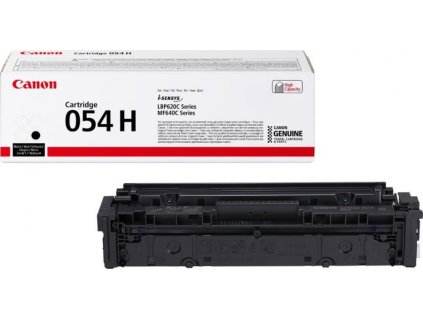 Canon originální toner CRG-054H BK, černý, 3100str, 3028C002, high capacity, Canon i-SENSYS LBP621Cw, 623Cdw, MF641Cw,