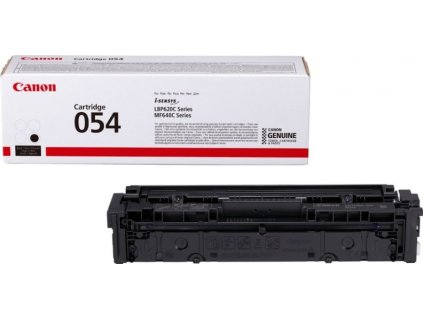 Canon originální toner CRG-054 BK (černý, 1500str.) pro Canon i-SENSYS LBP621Cw, 623Cdw, MF641Cw, 643Cdw, 645Cx