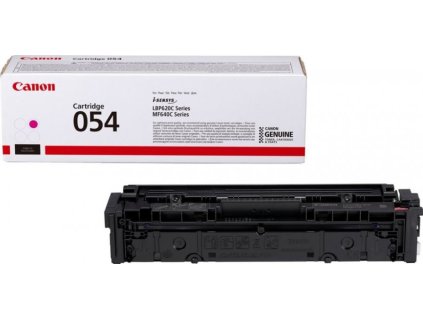 Canon originální toner CRG-054M (purpurový, 1200str) pro Canon i-SENSYS LBP621Cw, 623Cdw, MF641Cw, 643Cdw, 645Cx