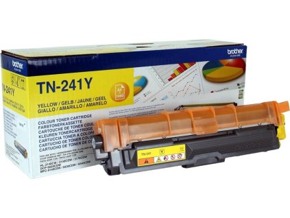 BROTHER tonerová kazeta TN-241Y/ HL-3140, 3170/ 1400 stránek/ žlutý
